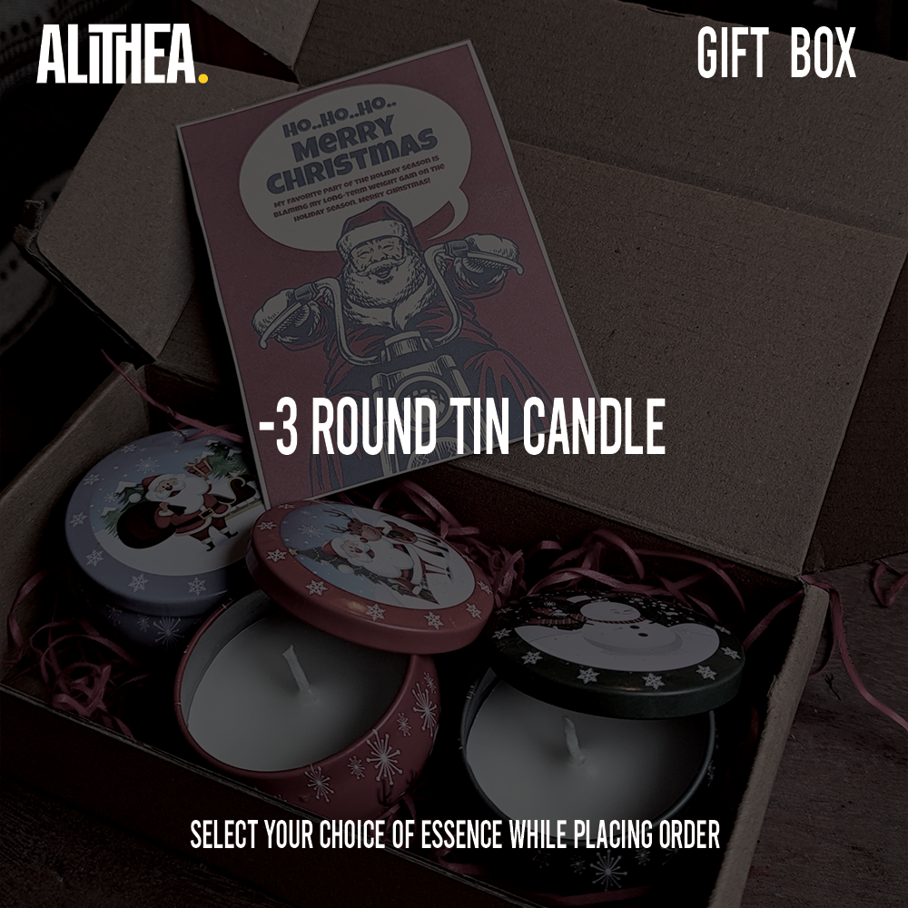 SCENTED CANDLE ROUND TIN Alithea