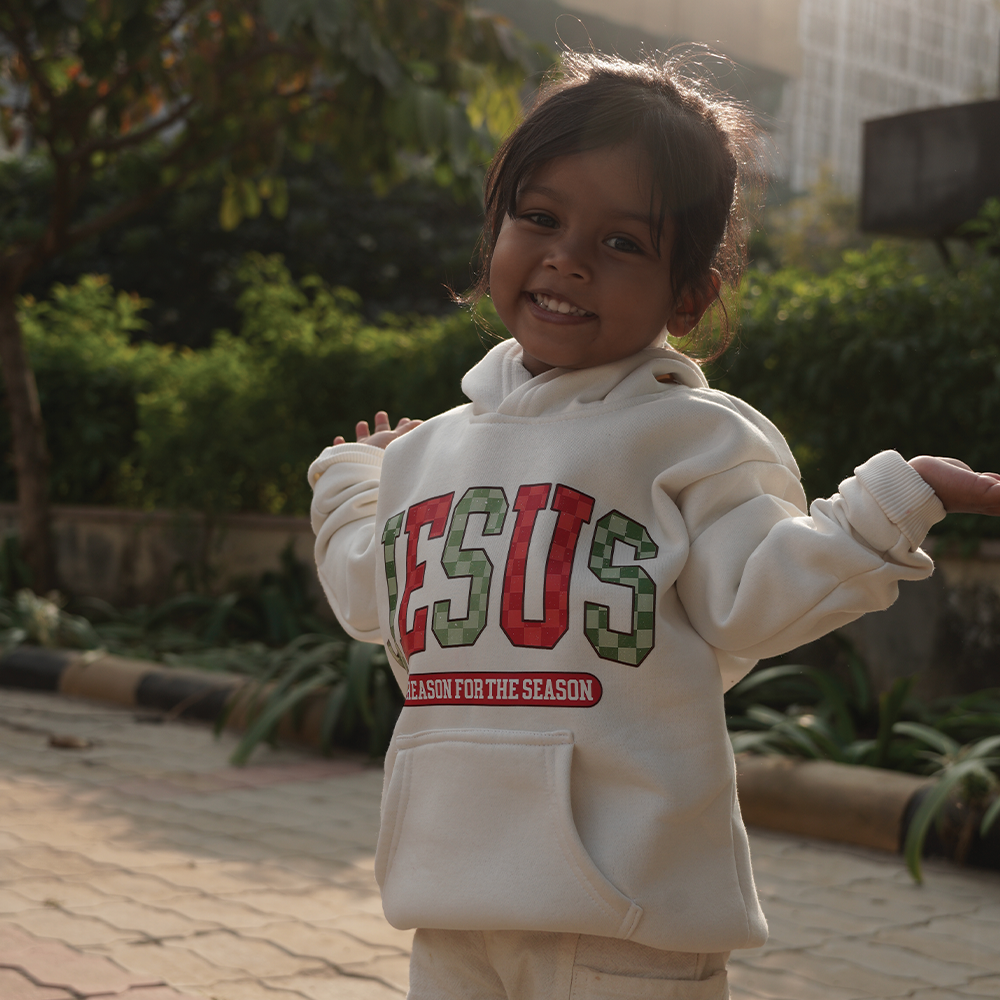 KIDS-FUR-BALL-HOODIE Alithea