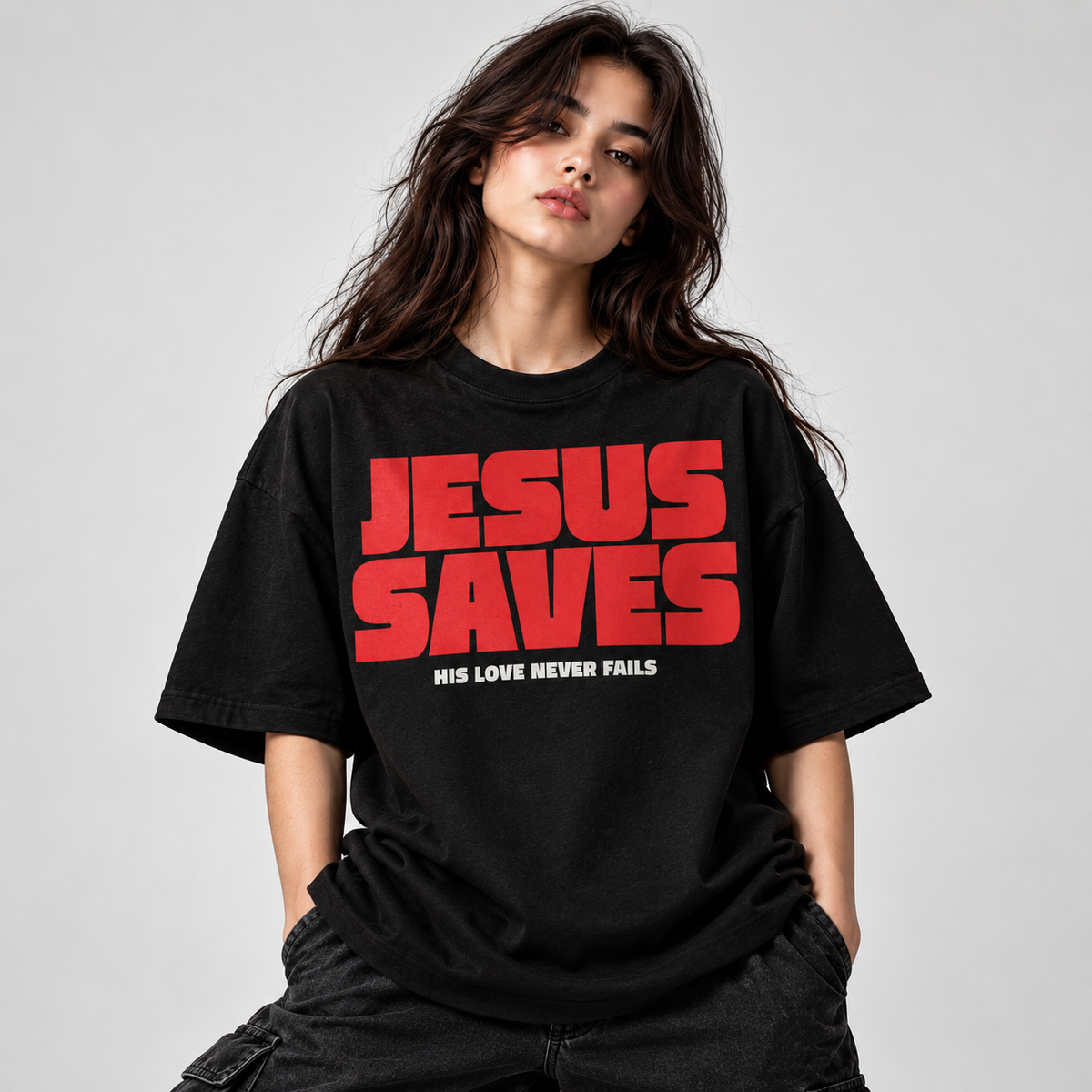 JESUS SAVES Alithea