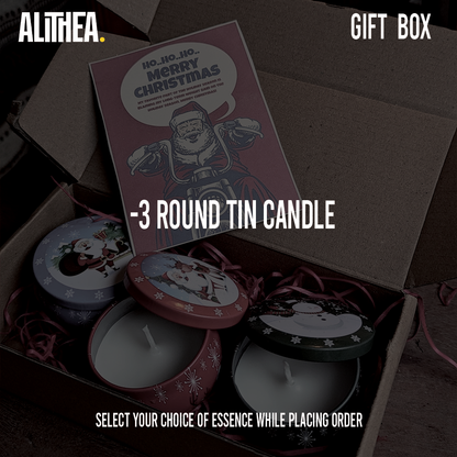 SCENTED CANDLE ROUND TIN Alithea