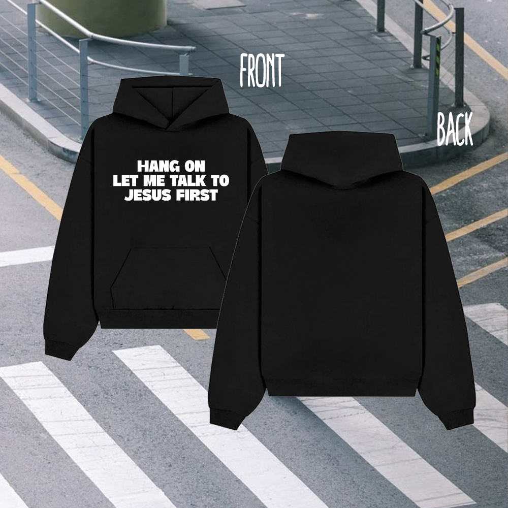 HANG ON LET ME TALK TO JESUS Alithea