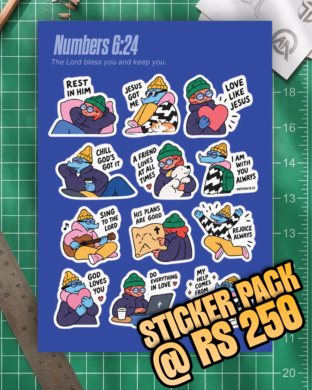 Christian Stickers Alithea