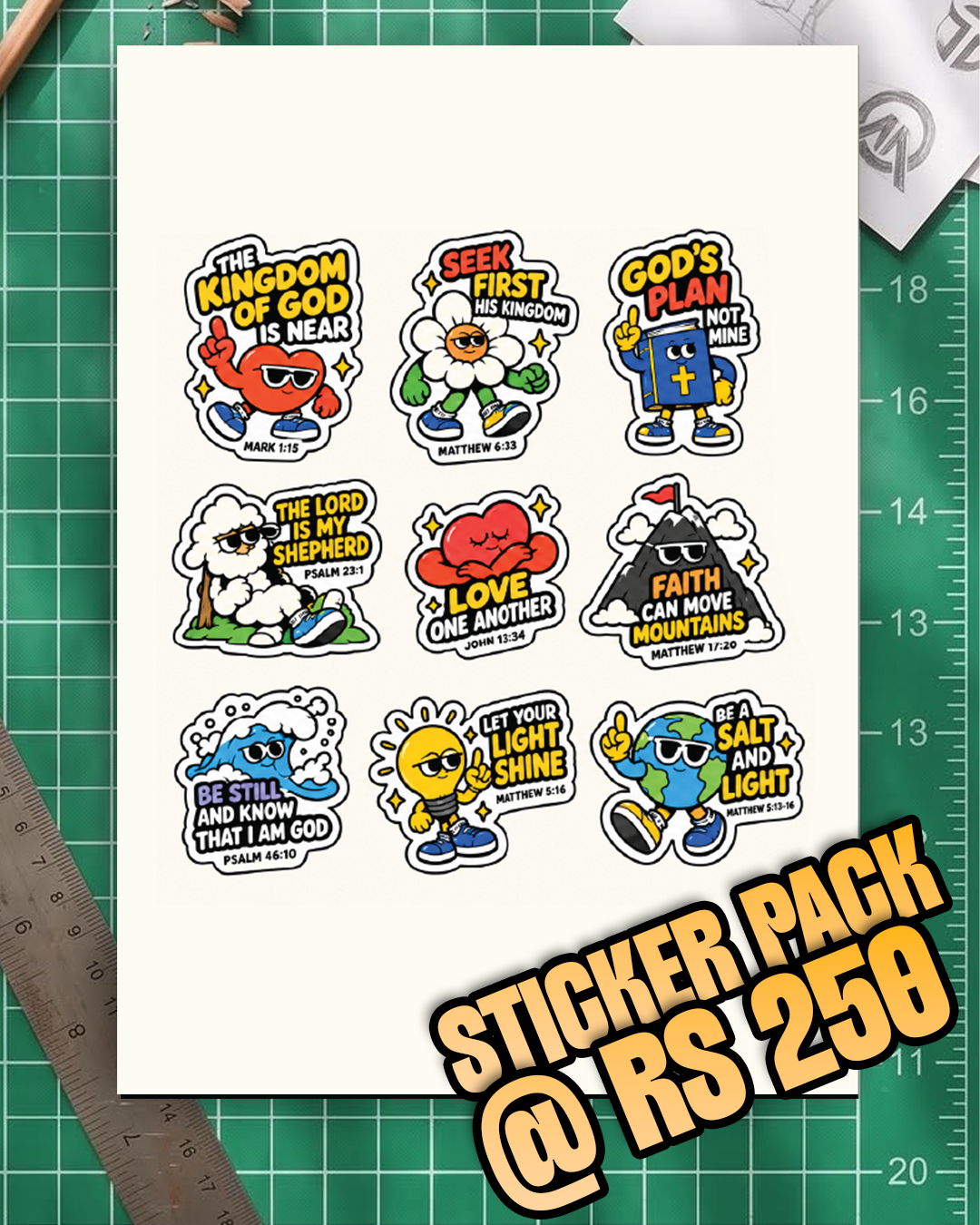 Christian Stickers Alithea