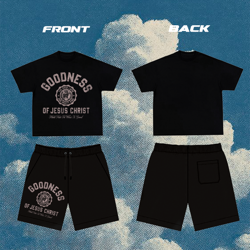 GOOD NESS  CO-ORD set (T-shirt + Shorts combo ) (Copy) Alithea