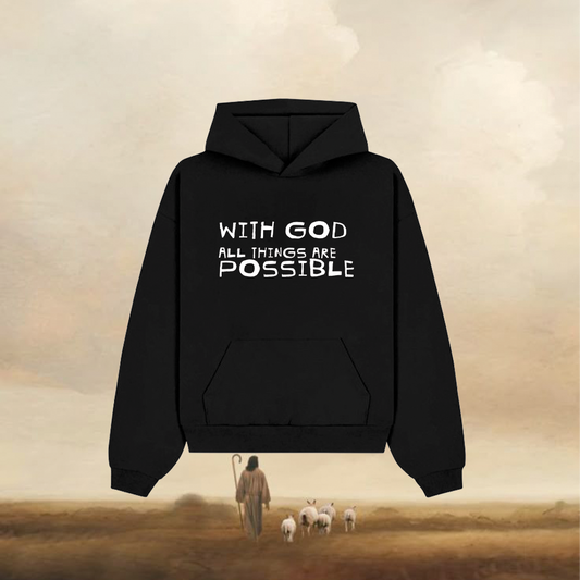 WITH GOD ALL THING ARE POSSIBLE Alithea